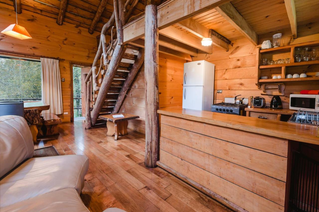 Huilo Huilo Cabanas Del Bosque Puerto Fuy Exteriér fotografie
