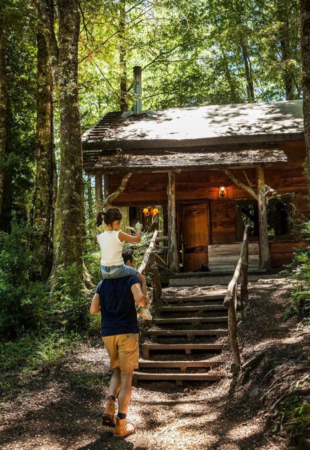 Huilo Huilo Cabanas Del Bosque Puerto Fuy Exteriér fotografie