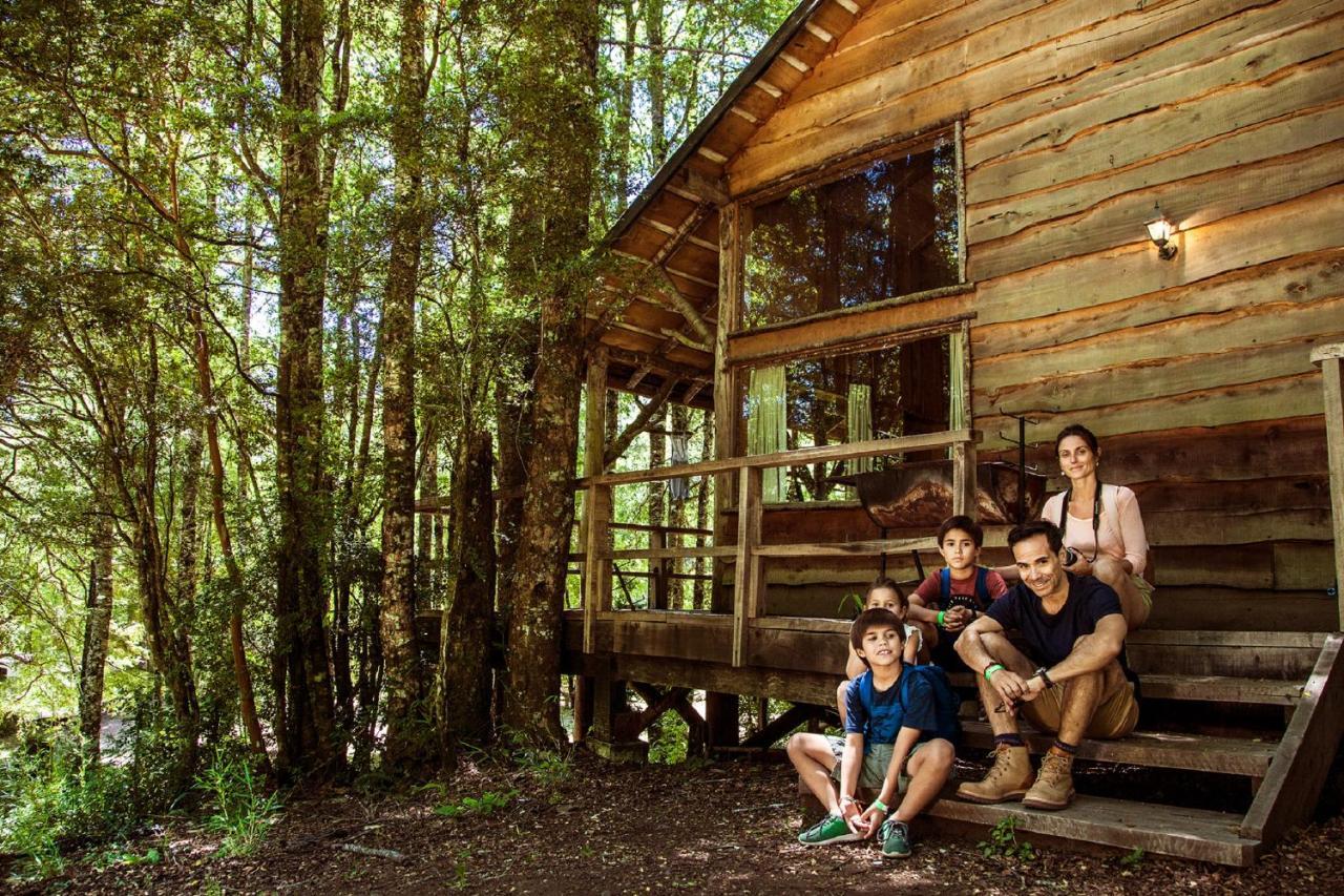Huilo Huilo Cabanas Del Bosque Puerto Fuy Exteriér fotografie
