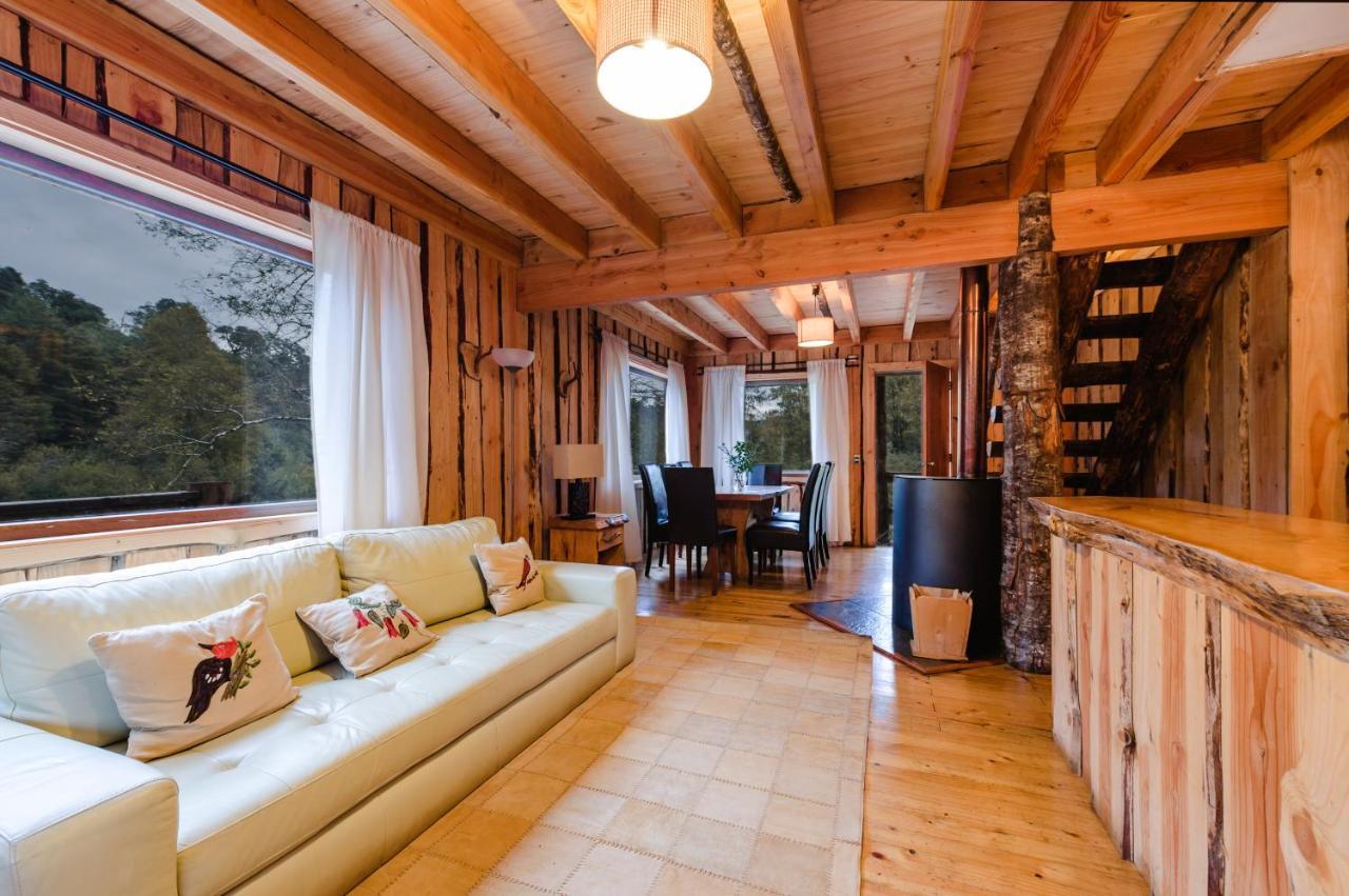 Huilo Huilo Cabanas Del Bosque Puerto Fuy Exteriér fotografie