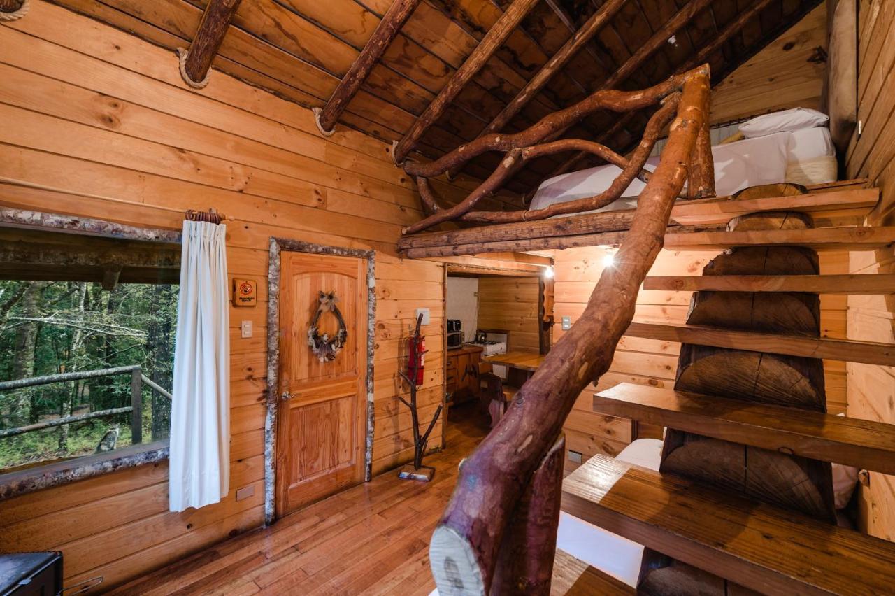 Huilo Huilo Cabanas Del Bosque Puerto Fuy Exteriér fotografie
