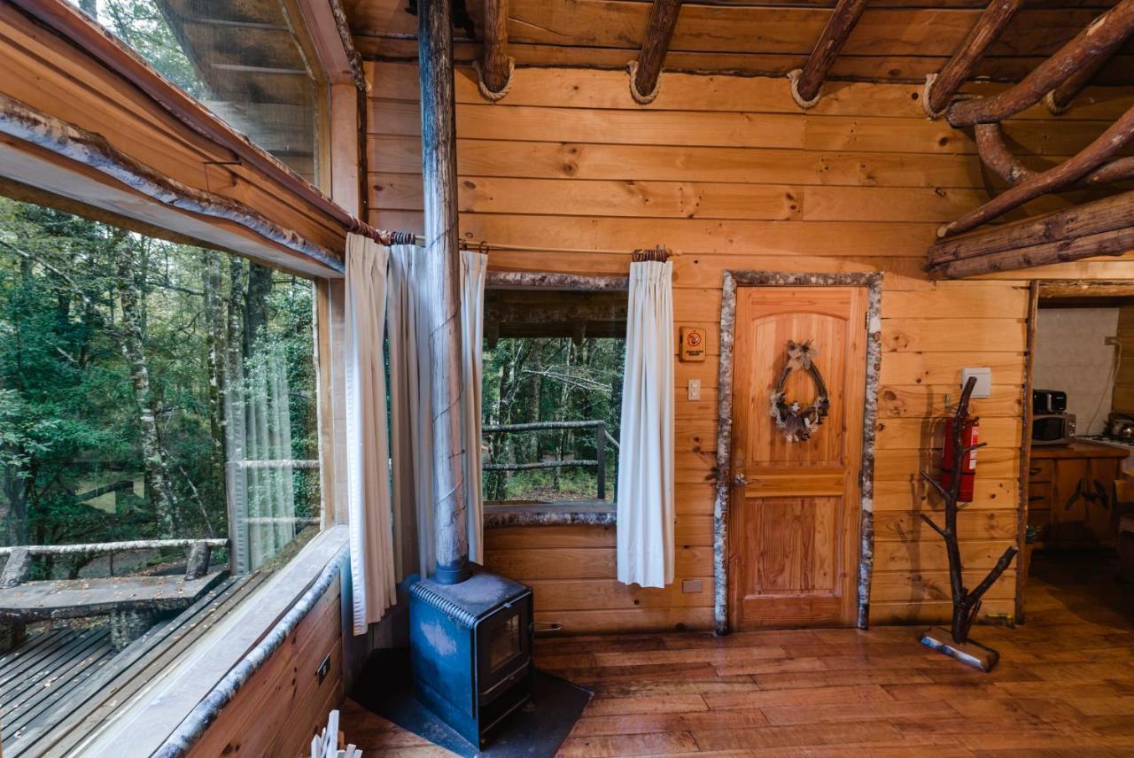Huilo Huilo Cabanas Del Bosque Puerto Fuy Exteriér fotografie